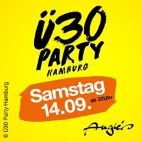 30 Party Hamburg - HAMBURG - 14.09.2024 22:00