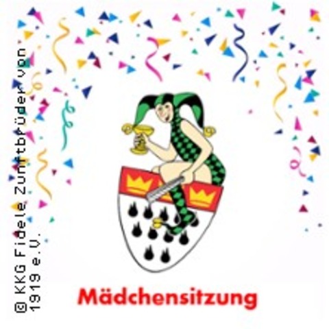 Mdchensitzung - Kkg Fidele Zunftbrder Von 1919 E.V - KLN - 14.02.2025 17:00