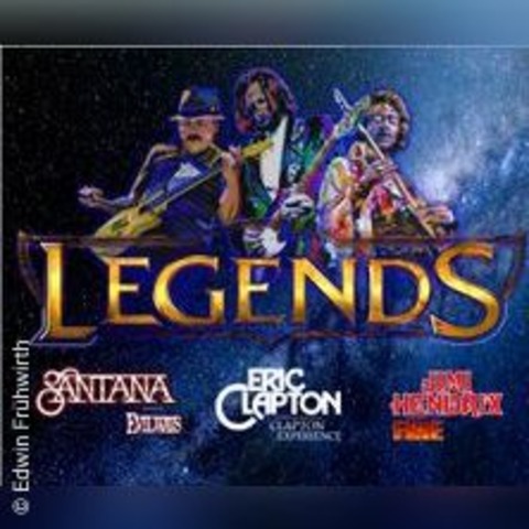 Legends (Santana-Clapton-Hendrix) - Evil Ways, Clapton Experience, Fire - Wetzlar - 13.12.2024 20:00