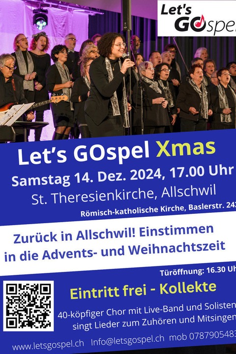 Let&#8216;s Gospel - Allschwil - 14.12.2024 17:00