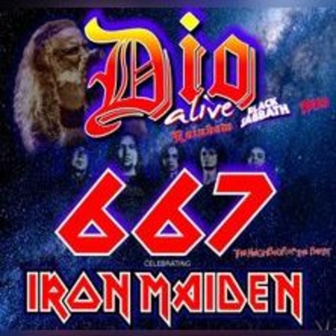 DIO celebr. by DIO Alive & IRON MAIDEN celebr.by 667 the Neighbour of the Beast - Wetzlar - 30.12.2024 20:00