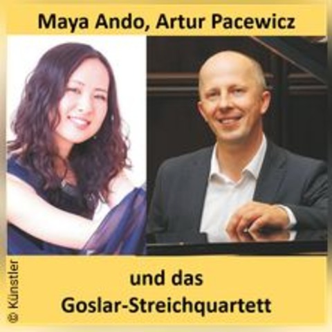 Maya Ando, Artur Pacewicz - Klavier - WOLFENBTTEL - 23.11.2024 19:00