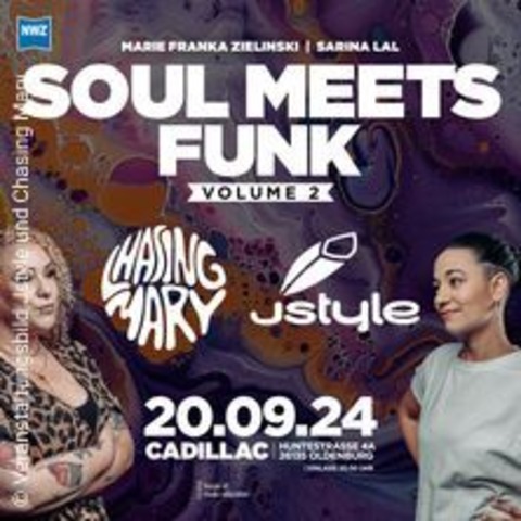 Soul Meets Funk Volume II - OLDENBURG - 20.09.2024 20:00