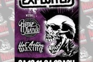 The Exploited (Punk /Schottland) - Hot Action Waxing - Reno Divorce