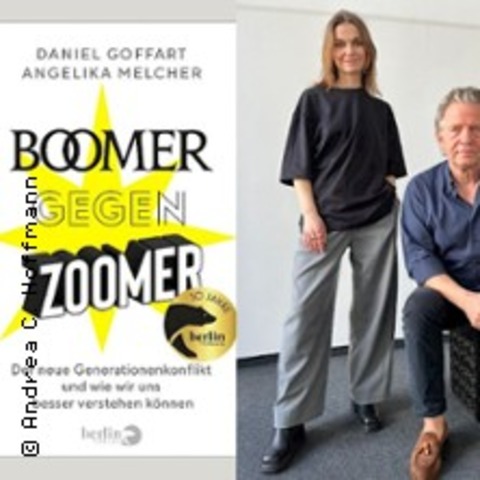 Daniel Goffart & Angelika Melcher - Boomer gegen Zoomer | Literatur LIVE - BERLIN - 11.09.2024 20:00