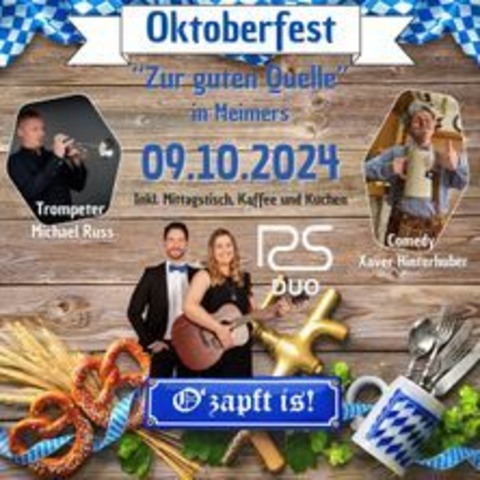 Oktoberfest RS Duo, Michael Ru, Xaver - BAD LIEBENSTEIN OT MEIMERS - 09.10.2024 12:00