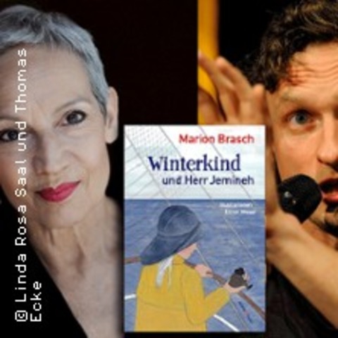 Literatur LIVE: Marion Brasch u. Stefan Kaminski - Winterkind und Herr Jemineh - BERLIN - 06.10.2024 15:00