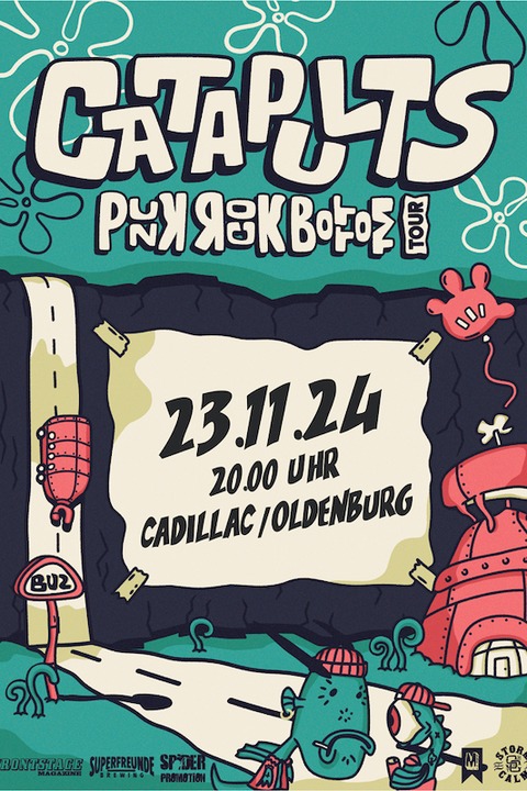 Catapults - Punk Rock Bottom Tour - Jahresabschluss-Konzert - Punk Rock Bottom - Tour 24 - Oldenburg - 23.11.2024 20:00