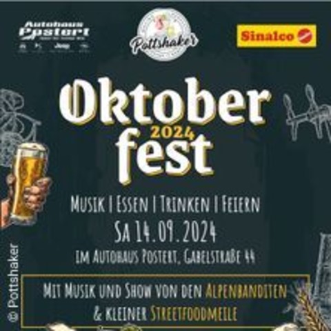 Pottshaker Oktoberfest - OBERHAUSEN - 14.09.2024 18:00