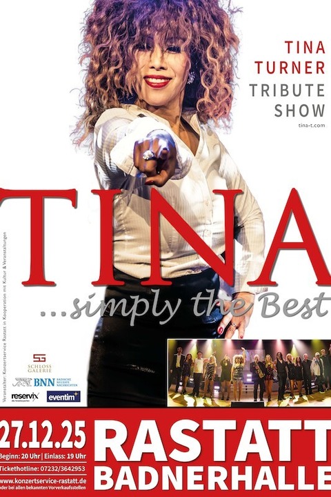 Tina T. COVER No1 - Eine Hommage an die Queen of RocknRoll - Rastatt - 27.12.2025 20:00