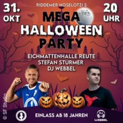 Mega Halloween Party - Reute - 31.10.2024 20:00