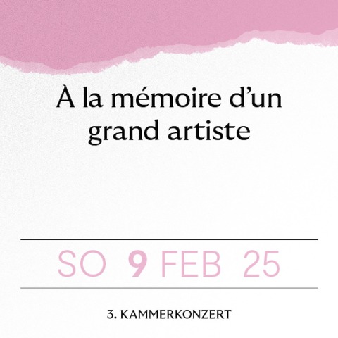 SO UM 5 -  la mmoire dun grand artiste - Ludwigshafen am Rhein - 09.02.2025 17:00