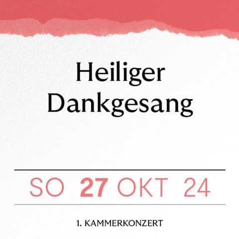 SO UM 5 - HEILIGER DANKGESANG - Ludwigshafen am Rhein - 27.10.2024 17:00