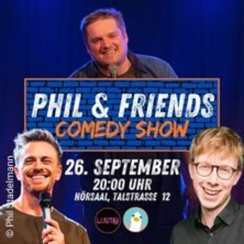 Phil & Friends Comedy Show - HAMBURG - 26.09.2024 20:00