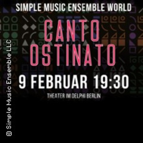 Simple Music Ensemble. Canto Ostinato - Bremen - 20.12.2024 19:00