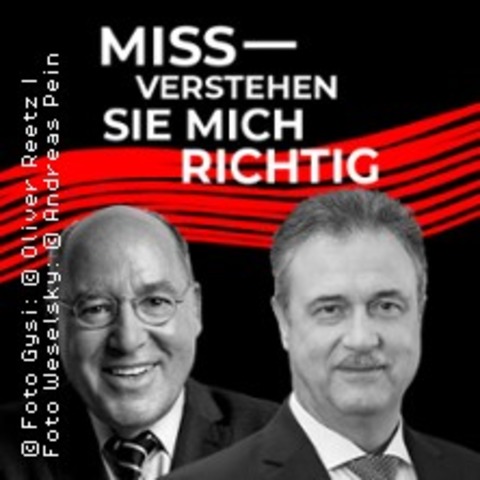 Gregor Gysi & Claus Weselsky - Missverstehen Sie mich richtig! - BERLIN - 13.10.2024 18:00