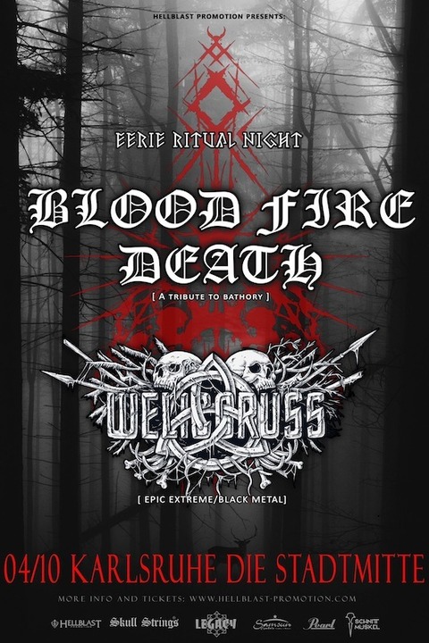Blood Fire Death & Welicoruss - Karlsruhe - 04.10.2024 19:00