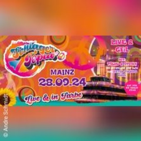 Schlagertopia "Mainz" - Das Partyschiff - MAINZ - 05.10.2024 15:30