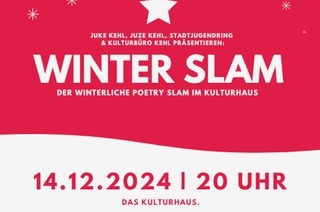 WINTER SLAM | Der winterliche Poetry Slam im Kulturhaus