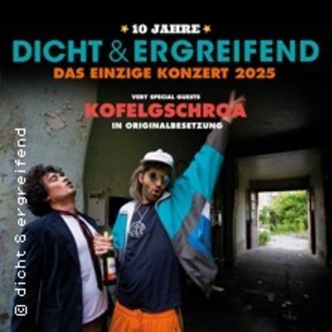 Dicht & Ergreifend - Mnchen - 25.10.2025 19:30