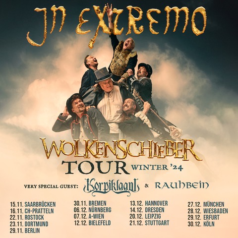 In Extremo - &#8222;Wolkenschieber Tour Winter24&#8220; - Dresden - 14.12.2024 19:00