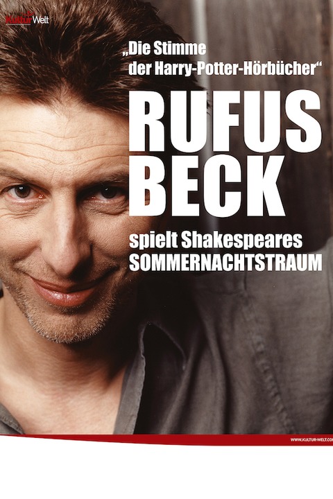 Rufus Beck: Shakespeares Sommernachtstraum - eine musikalische Stand-up-Comedy - Kthen - 23.05.2025 19:30