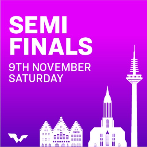 Samstag, 9. November - Halbfinals - Frankfurt am Main - 09.11.2024 14:00