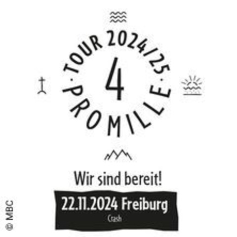 4 Promille ( Oi/Punk - DE ) - Freiburg - 22.11.2024 19:00