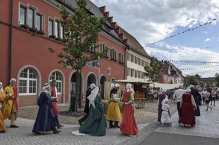 Drei Tage historisches Altstadtfest in Kenzingen