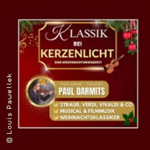 Klassik bei Kerzenlicht - Das Weihnachtskonzert! - Detmold - 16.11.2024 19:30