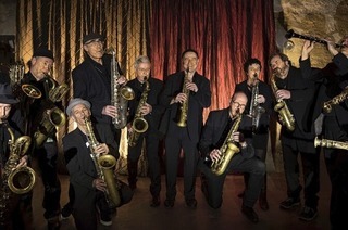 Groes Saxophon-Ensemble tritt in der Merdinger Zehntscheuer auf