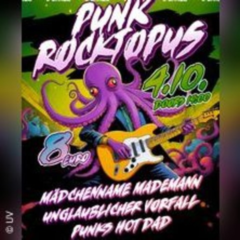 Punk Rocktopus - BERLIN - 04.10.2024 19:00