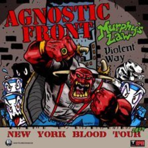 Agnostic Front, Murphy's Law, Violent Wag - New York Blood Tour - Karlsruhe - 16.11.2024 19:00