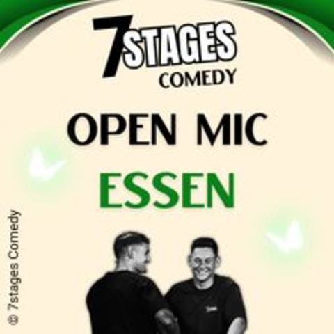 7stages Comedy - Open Mic - ESSEN - 26.10.2024 19:30