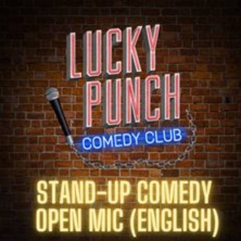 English Punch Stand-up Comedy in English - MNCHEN - 28.10.2024 18:30