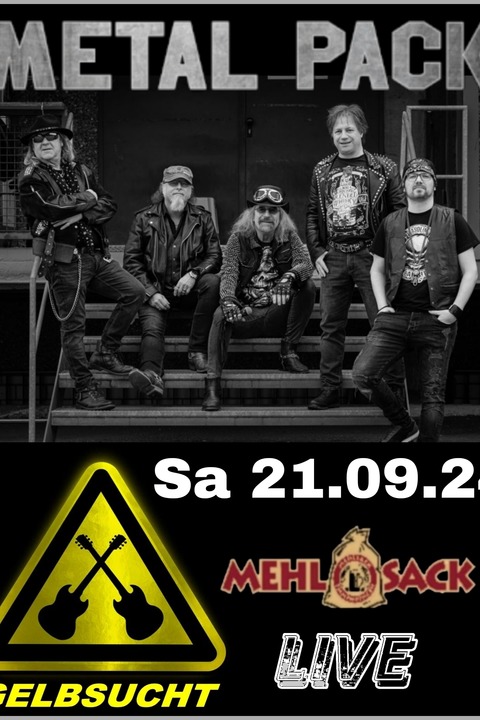 2 Band METAL PACK & GELBSUCHT - Emmendingen - 21.09.2024 20:30
