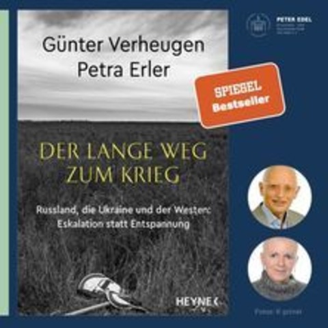 Der lange Weg zum Krieg - Lesung und Gesprch mit Gnter Verheugend, Petra Erler - Berlin - 16.09.2024 19:00