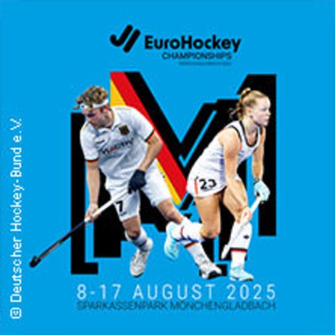 VIP Upgrade Tageskarte - Halbfinale Damen | EuroHockey Championships 2025 - MNCHENGLADBACH - 15.08.2025 17:00