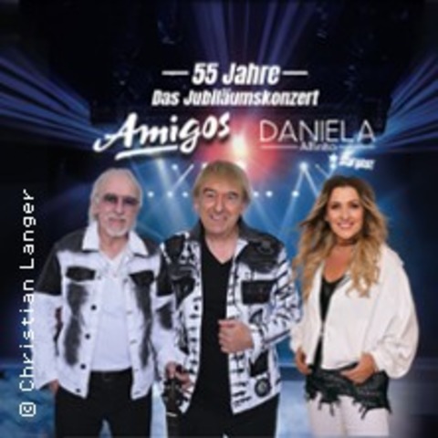 Amigos - 55 Jahre | Das groe Jubilumskonzert mit Stargast Daniela Alfinito - Ilmenau - 19.10.2025 16:00