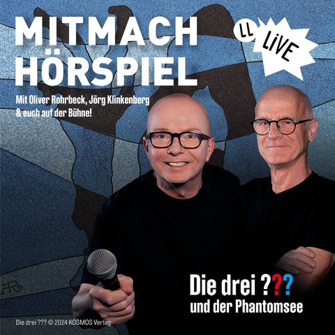 Die drei ??? und der Phantomsee als Mitmachhrspiel - mit Oliver Rohrbeck & Jrg Klinkenberg - Flensburg - 14.09.2025 19:00