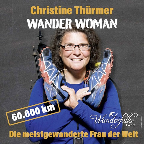 Wunderfalke: LIVE Christine Trmer &#8222;Wander Woman&#8220; - Bad Tlz - 16.11.2024 15:30