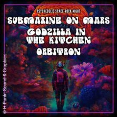 Psychedelic Space-Rock Night - Submarine on Mars, GITK, Orbitron - BRAUNSCHWEIG - 23.11.2024 20:00