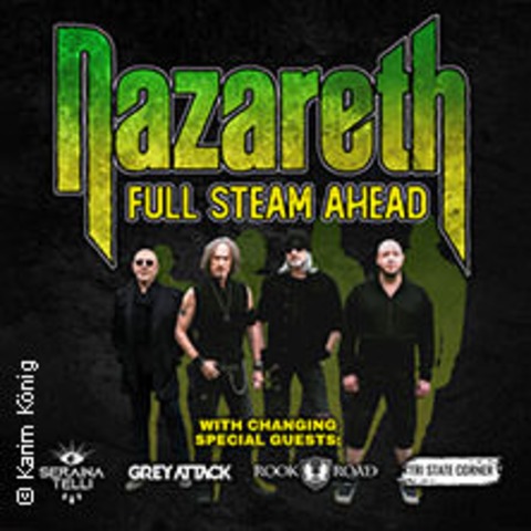 Nazareth + Supports - Freiburg - 15.11.2024 19:00