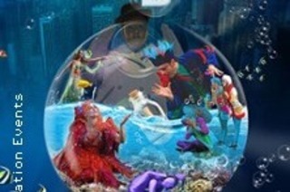 Underwater Bubble Show