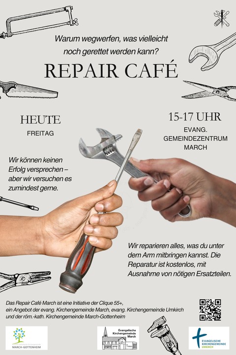 Repair-Caf March - March - 11.10.2024 15:00