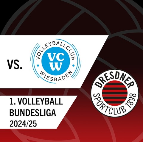 Dresdner SC - VC Wiesbaden - Dresden - 14.12.2024 18:00