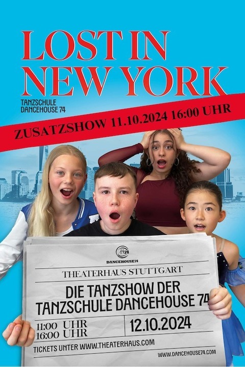 Lost in New York - Zusatzshow - Stuttgart - 11.10.2024 16:00