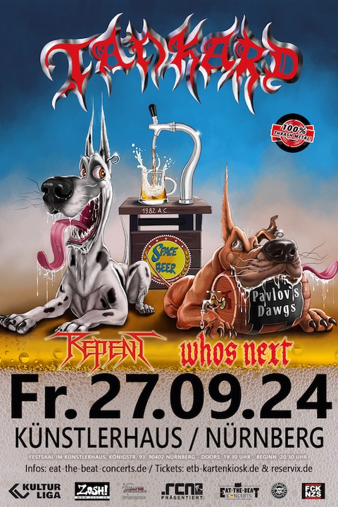 TANKARD - Live in Nrnberg - Nrnberg - 27.09.2024 20:30