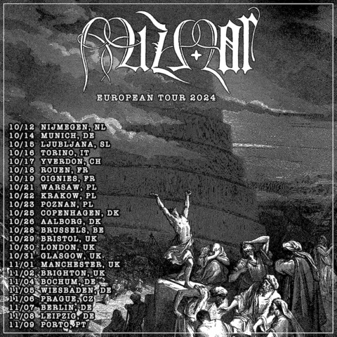 MIZMOR - &#8222;EUROPEAN TOUR FALL 2024&#8220; - Wiesbaden - 05.11.2024 19:30