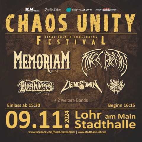 Chaos Unity Festival 2024 - Lohr am Main - 09.11.2024 16:15